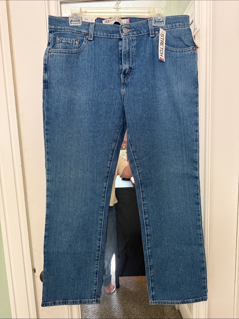 Levi's Nouveau Low Straight Women's Jeans in Medium Blue